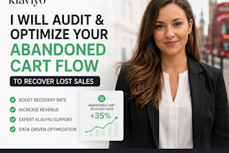 audit and optimize your klaviyo abandoned cart flow to recover lost sales