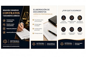 asesoraré y redactaré documentos jurídicos
