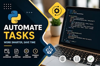 build a selenium automation bot for your tasks