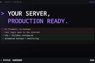 set up and secure your linux vps server