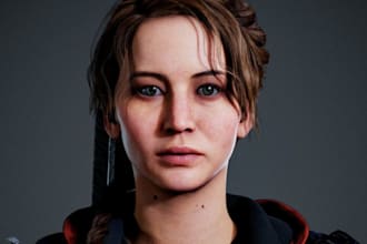 3d metahuman face rigging 3d unreal engine game character rig 3d ue5
