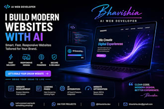 make, create, rebuild, develop or redesign website design