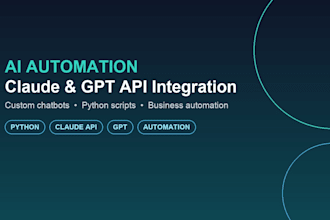 build a custom ai automation agent using claude or gpt apis