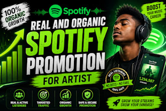 do USA music promotion, spotify music promotion