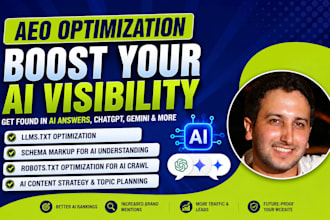 optimize your website for aeo, GEO and ai search visibility