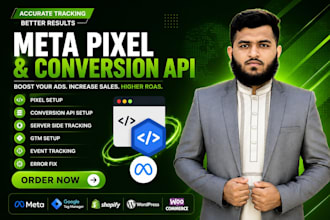 professionally set up meta pixel and conversion API