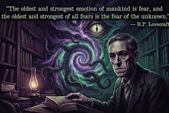 ghostwrite a lovecraftian horror rpg campaign or backstory