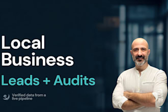 generate local business leads with website audits