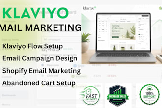 set up high converting klaviyo email marketing flows for your shopify store