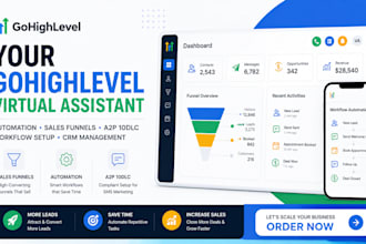 be your gohighlevel virtual assistant automation sales funnel a2p 10dlc ghl va