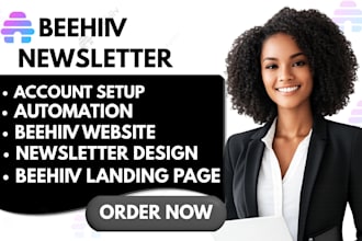 build beehiiv newsletter beehiiv website beehiiv landing page email automation