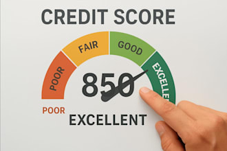 credit repair, inquiry remove,charge offs, collection, late peyment, boost score
