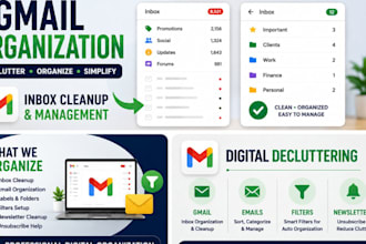 organize, declutter and clean up your gmail inbox