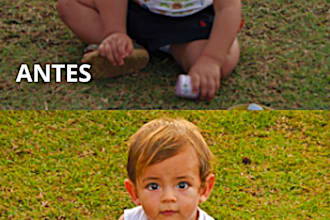 vou editar e tratar suas fotos profissionalmente