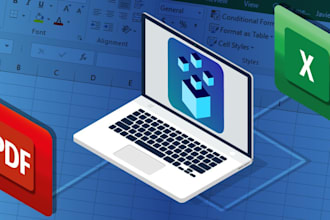 convert PDF to excel