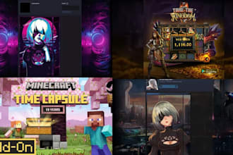 design game marketing banner steam artwork promotion for indie game launch