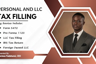 file form 5472 and pro forma 1120 for foreign owned US llcs, irs tax return