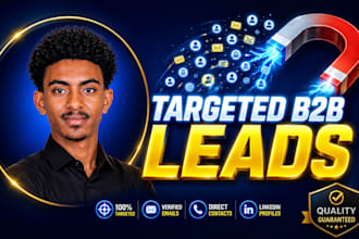 build highly targeted, manually validated lead database