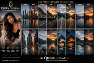 create a lightroom preset for you