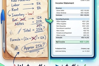 turn messy notes into polished assets