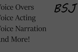 do voice acting and voice over