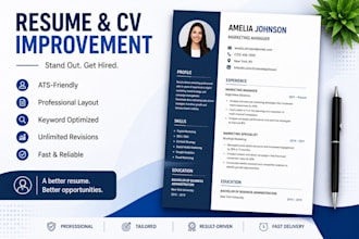improve and redesign your professional resume