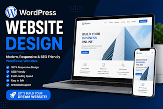 build mobile responsive wordpress website using elementor pro