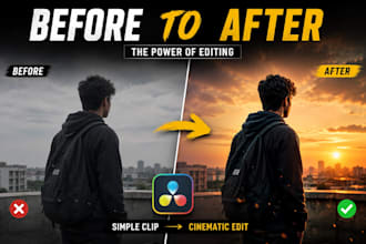 professionally edit youtube videos in davinci resolve