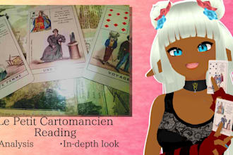 provide an analytical le petit cartomancien reading