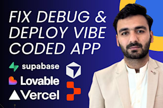 do lovable bug fixing and deploy replit vibe coding app