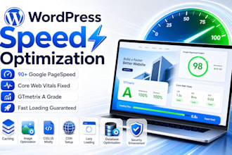 optimize wordpress website speed and core web vitals