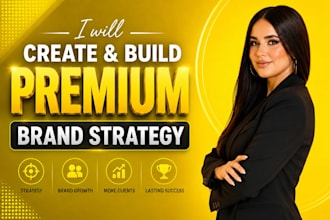 create a powerful brand strategy and marketing plan for business growth
