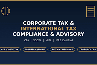 provide corporate tax and cross border international tax advisory