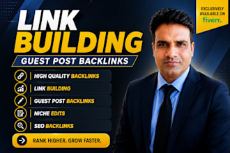 build high quality backlinks for powerful SEO link building
