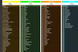 do data entry, web research, excle work, yt thumnails, translator,VA