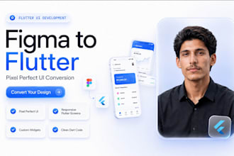 convert figma to flutter with pixel perfect responsive UI