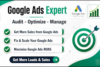 optimize, manage and audit your google ads PPC campaign
