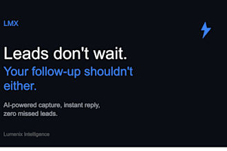 build an ai powered lead capture and follow up automation