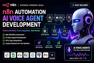 n8n automation, n8n workflow automation, ai voice agent development
