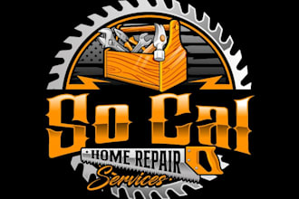design awesome home repair logo for your company