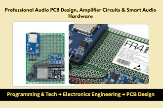 design audio pcb, amplifier circuits, fritzing and smart audio hardware