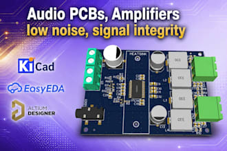 design audio pcb, amplifier circuits, fritzing and smart audio hardware
