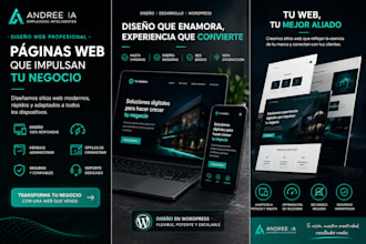 crear página web profesional