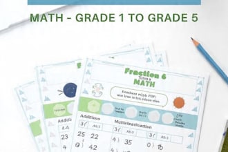 create educational worksheets and lesson plans for students