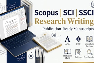 write research manuscripts for peer reviewed journal submission