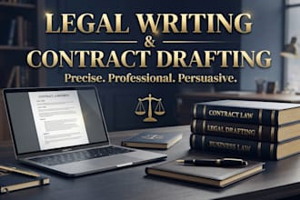draft legal contracts, agreements, conduct legal research, and write legal doc