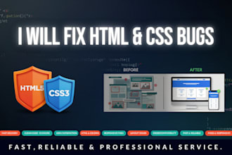 fix your CSS bugs and make your website fully responsive