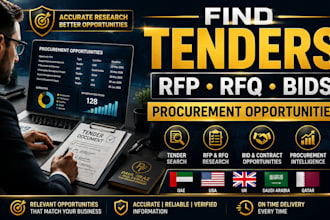 find tenders, rfps, rfqs, bids and procurement opportunities
