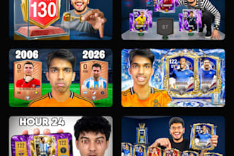 design professional youtube thumbnails with high CTR potential