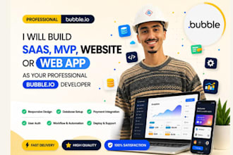 build bubble website web app map, scalable map scalable sass